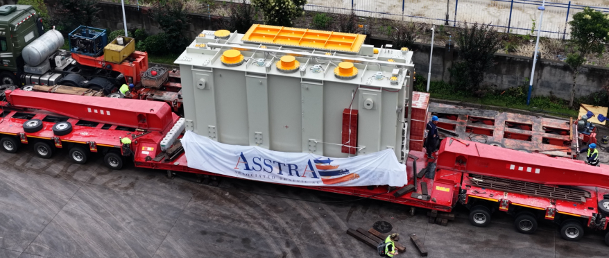AsstrA completes record-breaking heavy cargo delivery