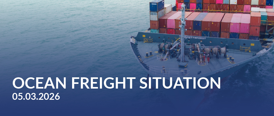 Ocean freight situation update, March 5th 2026