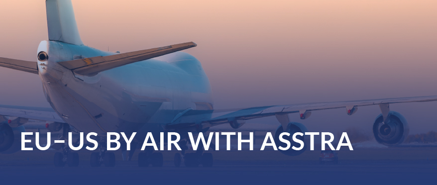 AsstrA Air Freight Service: best solution for Europe–USA flows